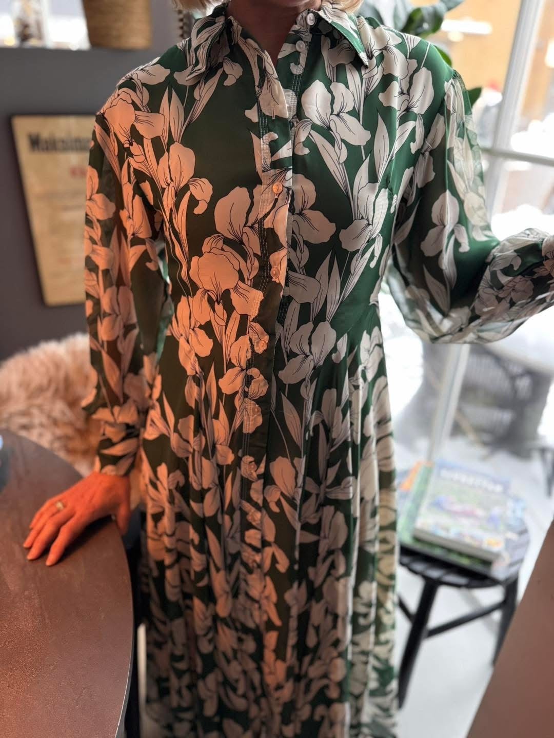 AWAUBRIE Long Dress - Eden